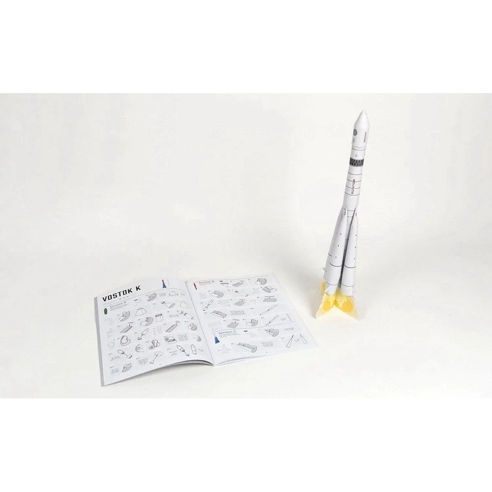 Space Racers: Make Your Own Paper Rockets 10 Models! Over 23
